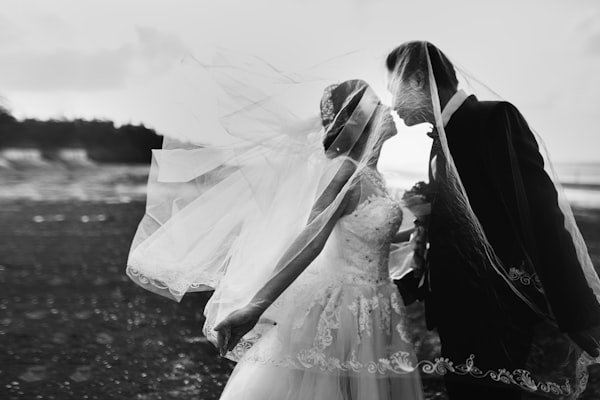 Couple in vineyard