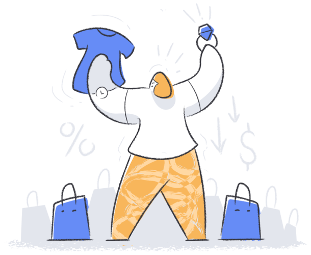 Shopping illustration